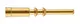 M23 P male-c 2mm (0,75–2,5mm²) Au