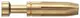 Han E F Crimp Contact Au 1.0 mm²/ 18 AWG