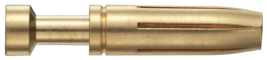 Han E F Crimp Contact Au 1.0 mm²/ 18 AWG