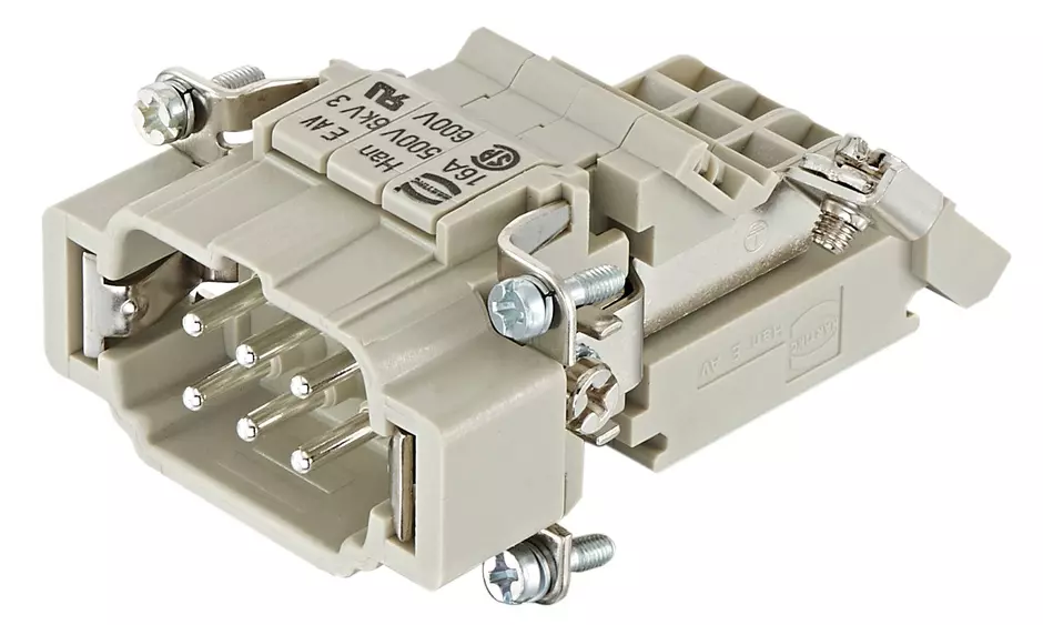 Han E AV 06 Pos. M Insert Term. Block Ri