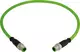 M12 Cable Assembly D-cod st/st m/m 0,3m