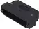 D-Sub 37P plast hood 1str-ent slo 4-40 s