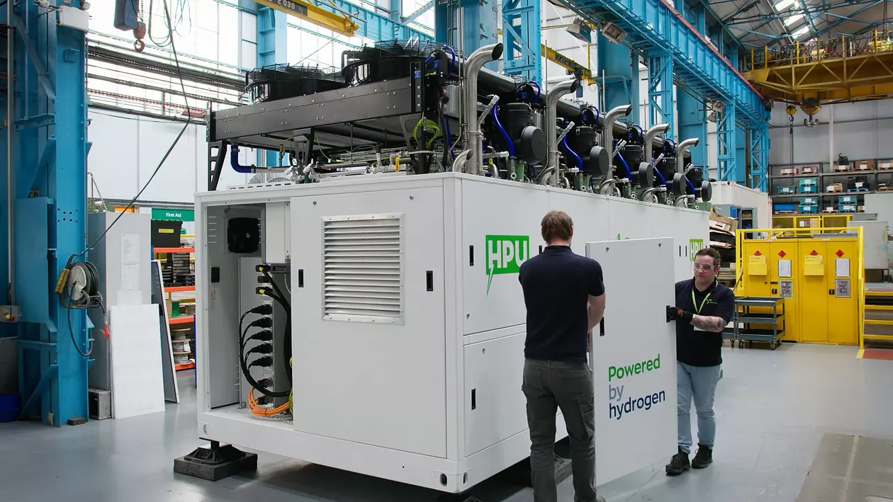 GeoPura's hydrogen power unit HPU2