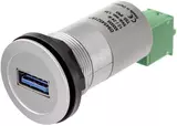 har-port USB charger 5V/1,5A silver