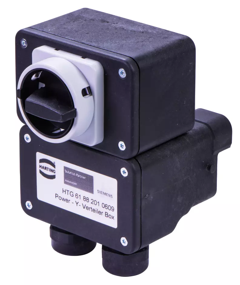 HAN Q4/2 Y-Junctionbox w. Switch/IO