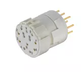M23 12 Female -soldered contact