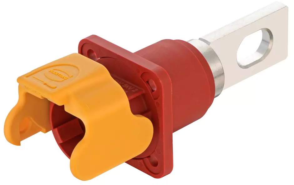 Han® S-HBM w. MC red busbar-UP