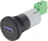 har-port USB charger 5V/1,5A black