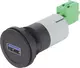 har-port USB charger 5V/1,5A black