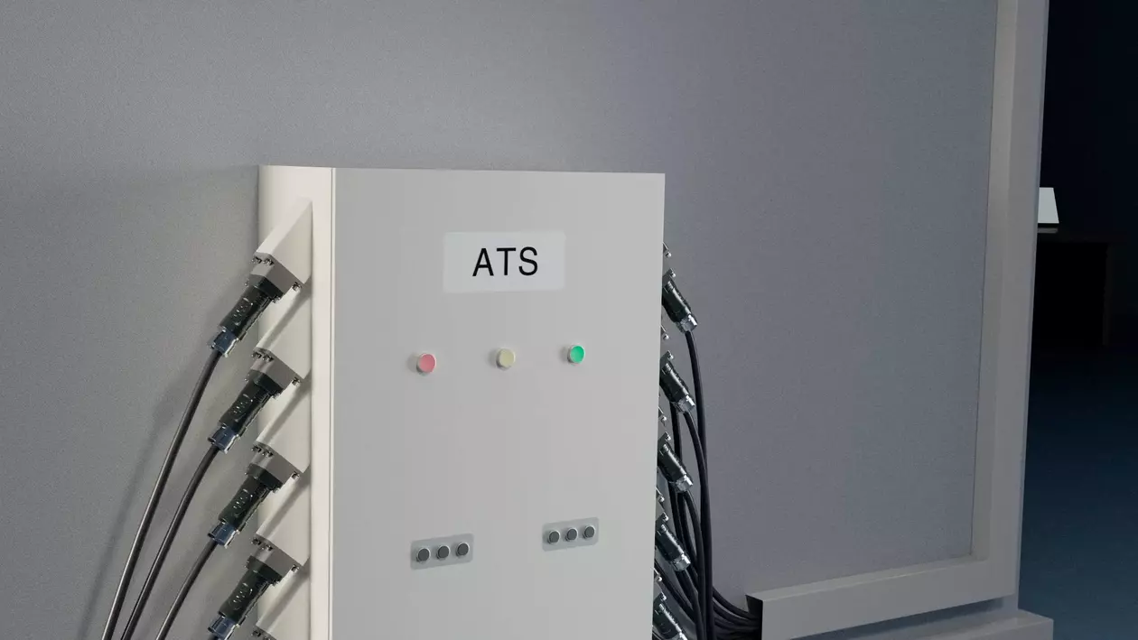 Han® HPR Single Poles to connect the Automatic Transformer Switch (ATS)