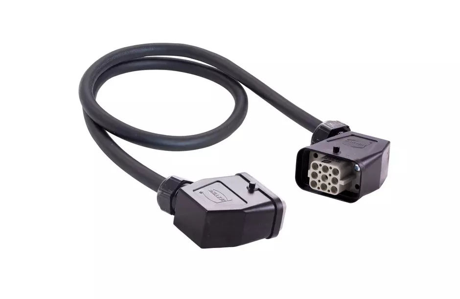 Han Q 8/0 UL2237 side entry 1-Lever 2,0m