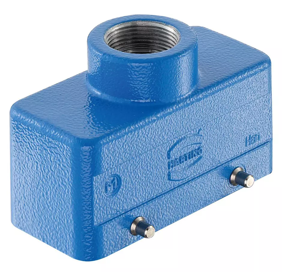 Han 16B Ex-Hood Top Entry LC 4 Pegs-M25