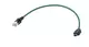 ix Ind. - DB RJ45 Cat.6A FRNC green 0,5m