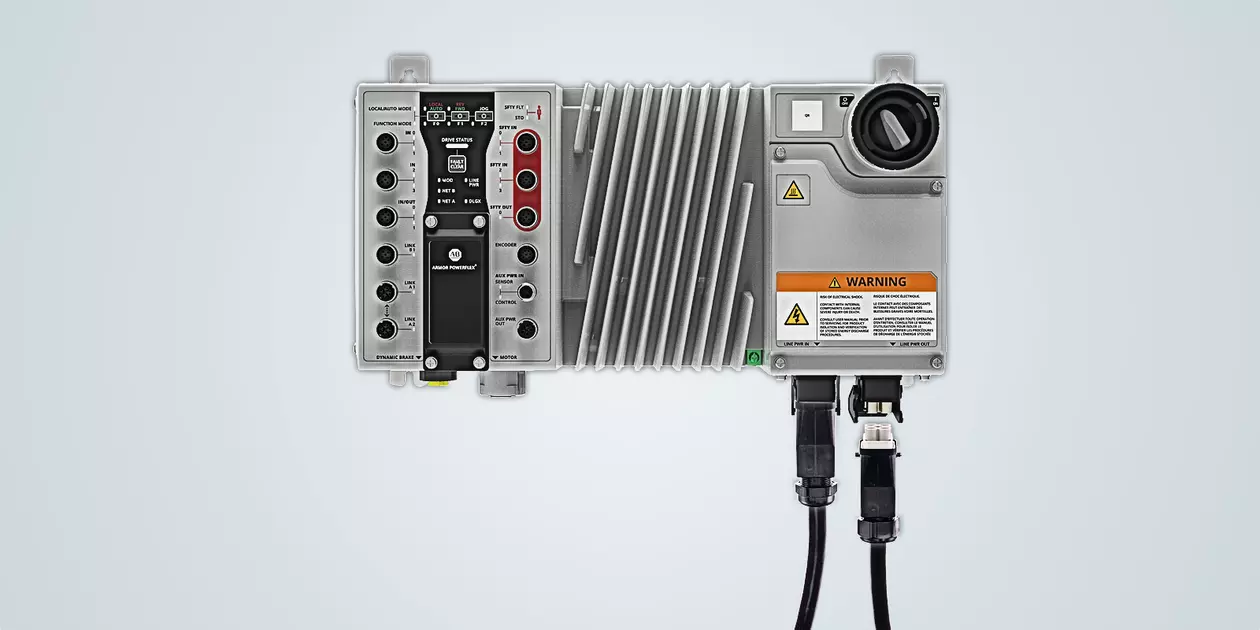 System cabling for Armor™ PowerFlex® Drives application