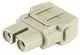 Han 40A crimp module, female