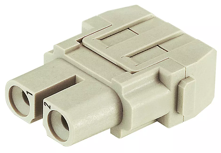 Han 40A crimp module, female
