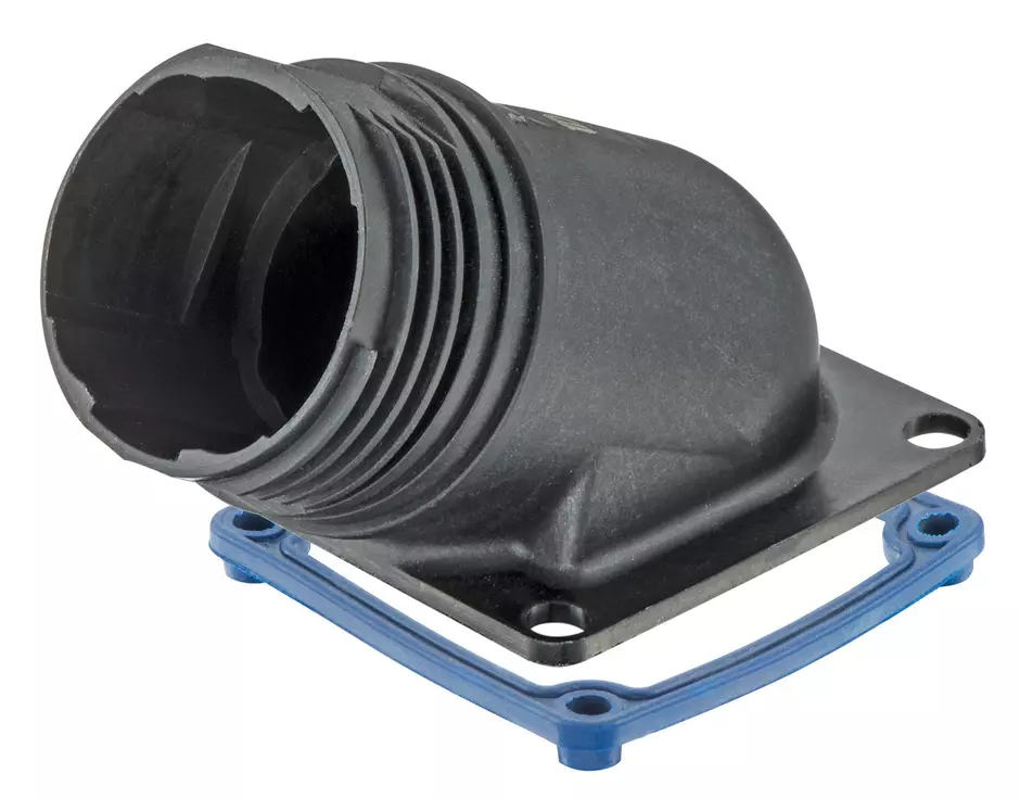 Han F+B housing bulkhead mount-angled