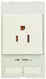 Plug socket module USA/Japan (NEMA 5-15)