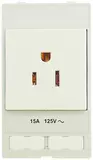 Plug socket module USA/Japan (NEMA 5-15)