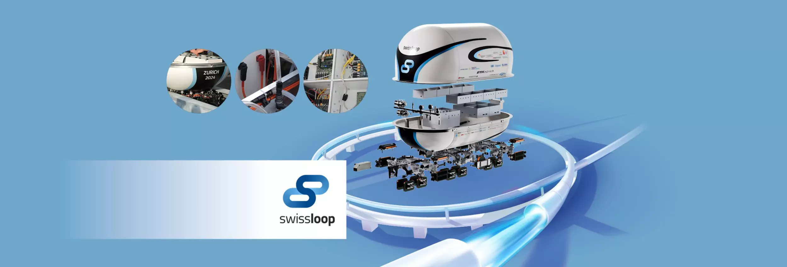 Swissloop: Innovative spirit and speed meet Swiss precision