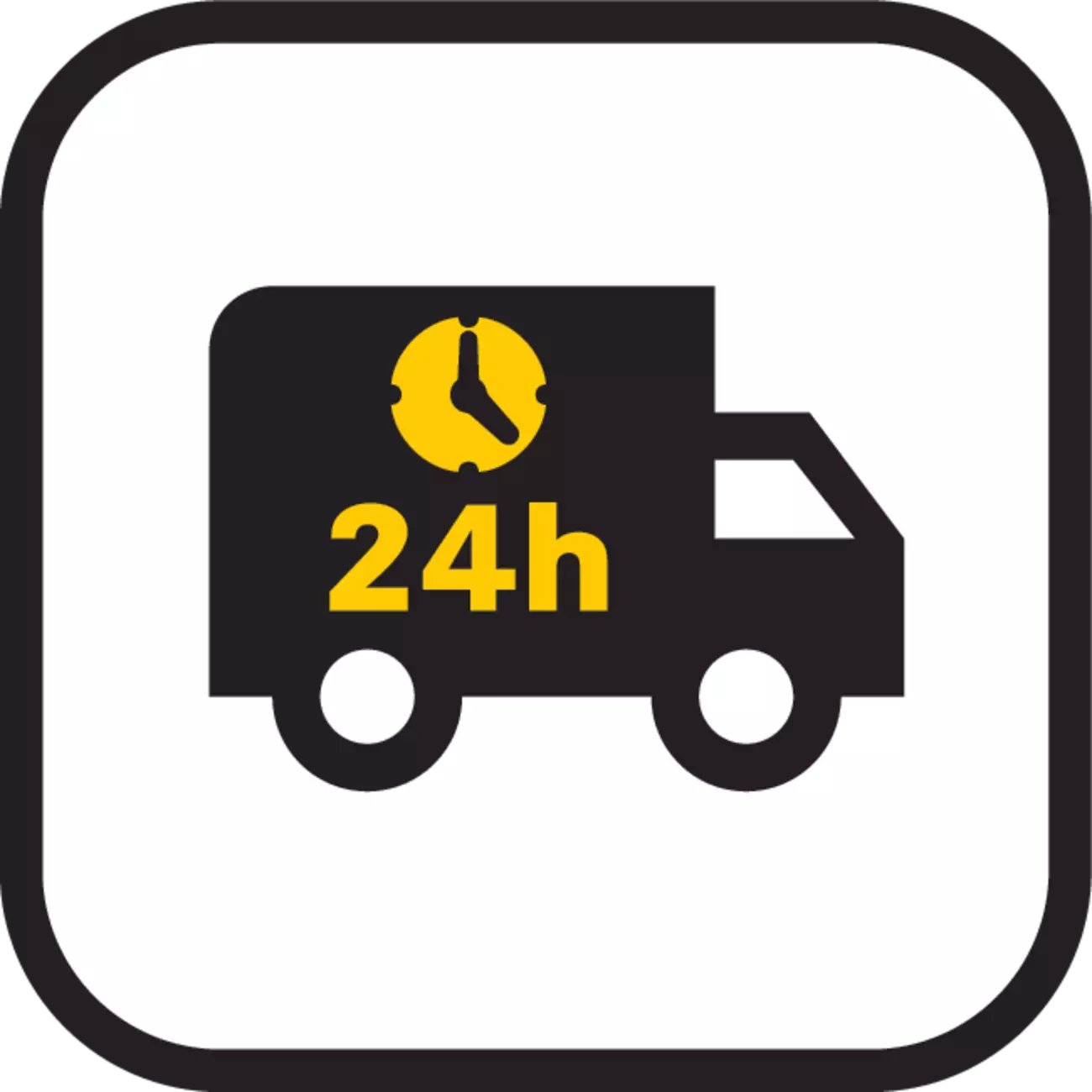 Delivery 24h Free Sample Service Icon