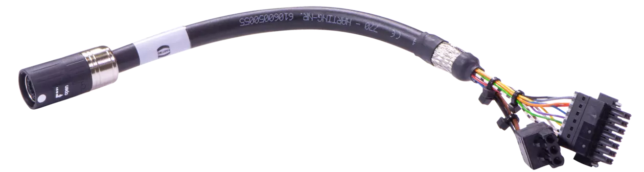 Cable specifications for simple industrial applications