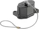 Han 3HPR Hood cover,screw lock,chrome pl
