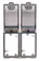 Double Frame, Ni plated, metal cover