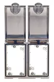 Double Frame, Ni plated, metal cover