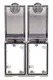 Double Frame, Ni plated, metal cover