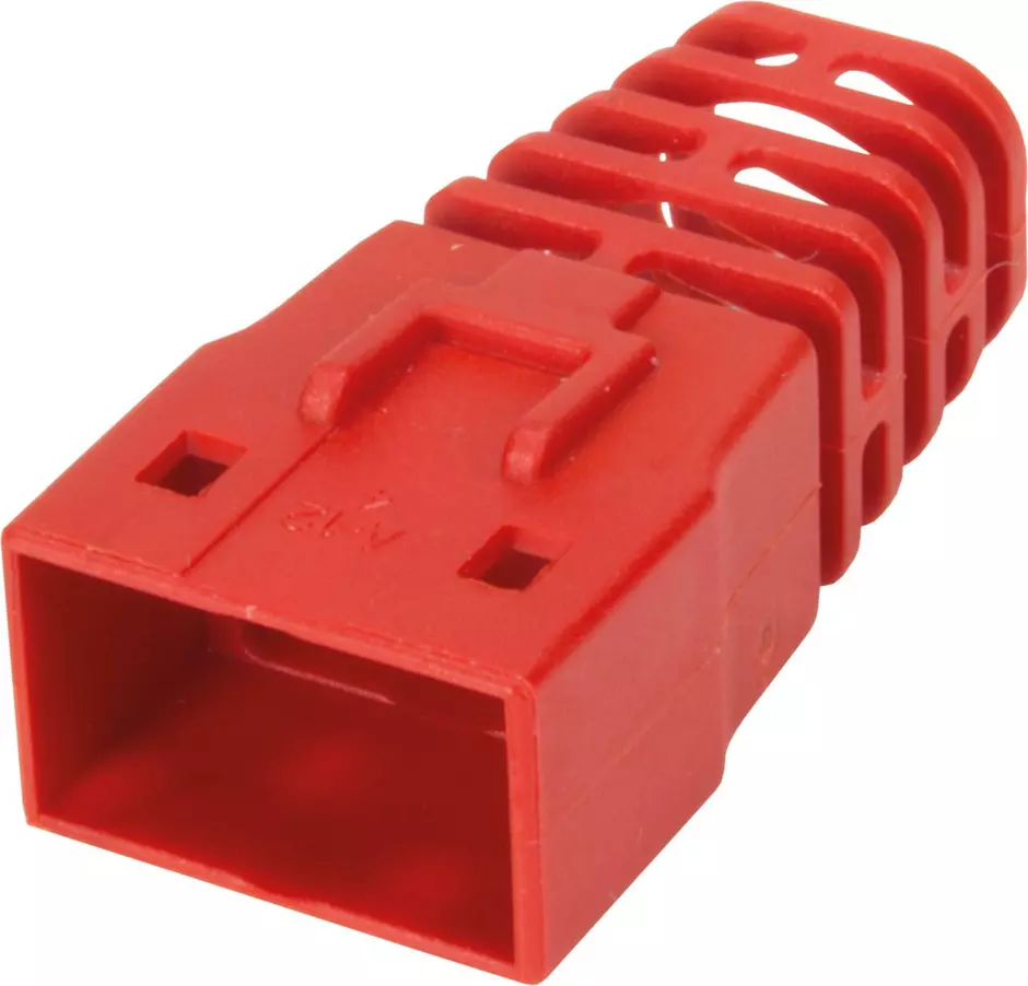 RJI RJ45 Compact boot red 7,5mm; (100)