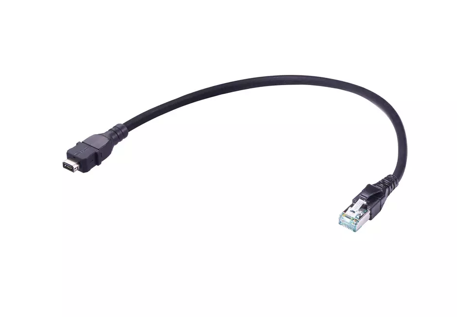 ix Type A OM - DB RJ45 Cat.6A Rail 0.3m