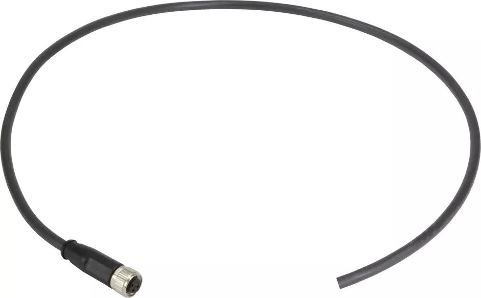 M8 CABLE ASSEMBLY 3-POLES ST/- F/- 0,5m