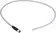 M8 Cable Assembly 4-poles st/- f/- 0,5m