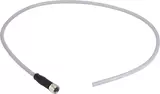 M8 Cable Assembly 4-poles st/- f/- 0,5m