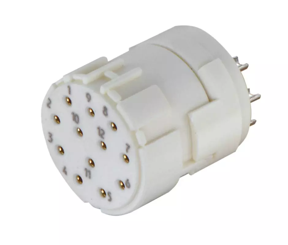 M23 12 Female -solder (termination)