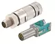 preLink M12 plug X-coded 8-pole Cat.6A