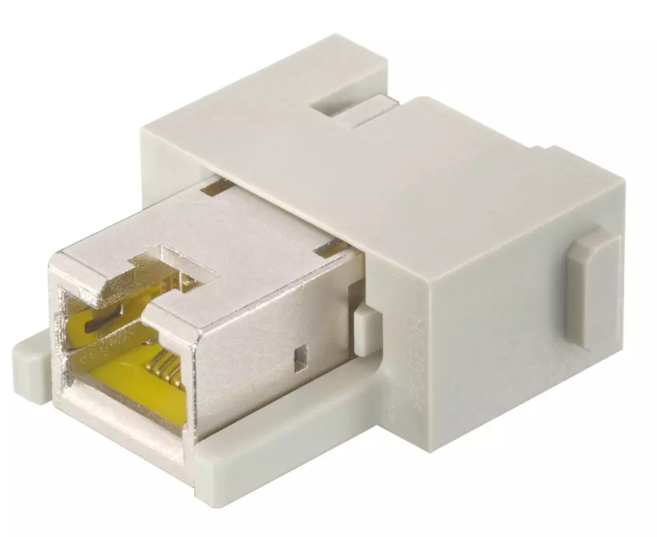 Han RJ45 module, female gender changer