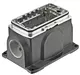 Han Yellock 60HSM 2xM25 with bulkhead h.