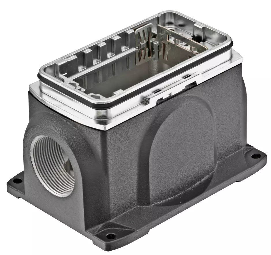 Han Yellock 60HSM 2xM25 with bulkhead h.
