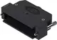 D-Sub 50P plast hood 1str-ent kn 4-40 l