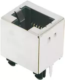 RJI RJ45 jack Cat.5 THT vertical