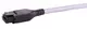 Han 1A OM 3+PE +latch f/- PVC 1M
