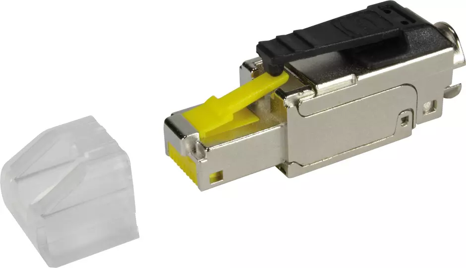 RJI RJ45 plug cover transparent (100pcs)