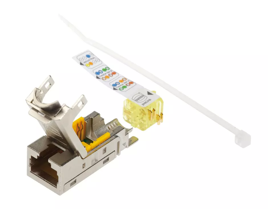 preLink RJ45 Jack HIFF Set AWG 22/24