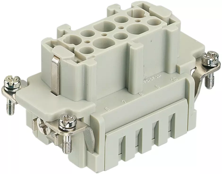 Han HvES 3 Pos. F Insert Cage Clamp Term