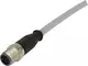 M12 Cable Assembly A-cod st/- m/- 0,5m