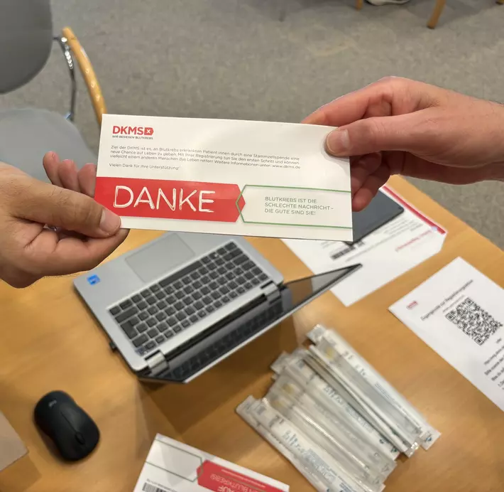 DKMS-Registration at HARTING