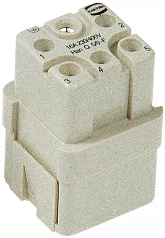 Han Q 5/0 Female Insert Crimp