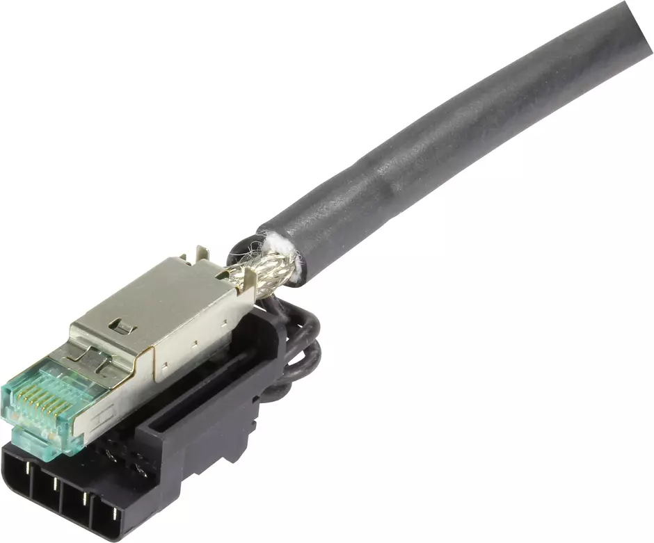 Han3A RJ45 Hybrid GL Cat6A insert 8+4p